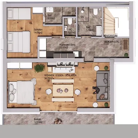 Apartmenthaus Vergissmeinnicht