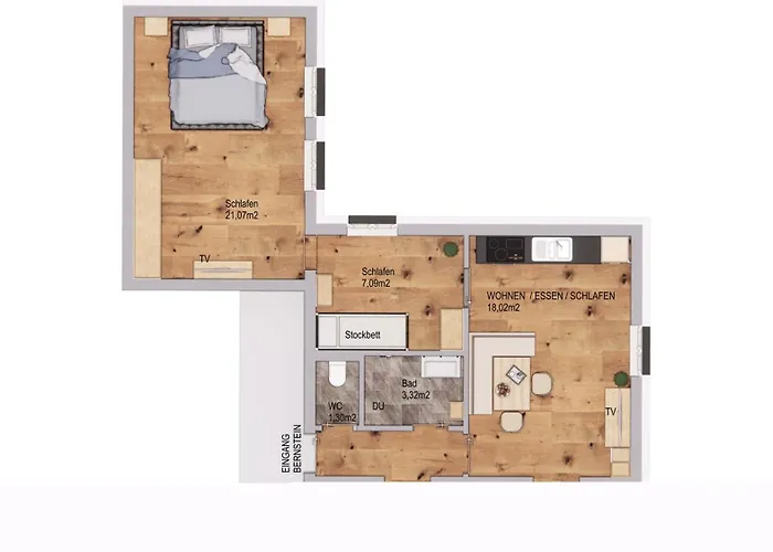 Apartmenthaus Vergissmeinnicht * Abtenau