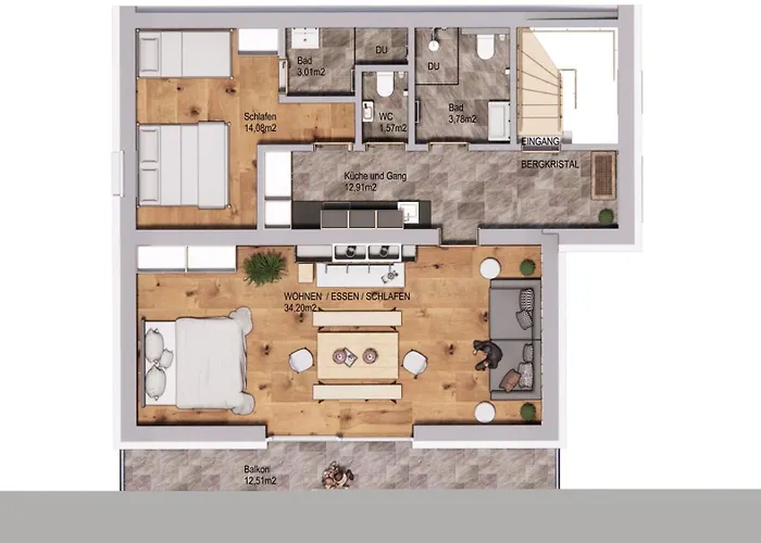 Apartmenthaus Vergissmeinnicht